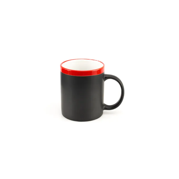 Taza Colorful 350 ml. Presentación Individual. Tiza Incluida