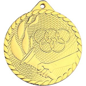 Medalla de Metal Dorada olimpica