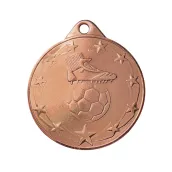 Medalla de metal Dorada de Ftbol Thumb