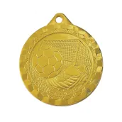 Medalla de Oro con Diseño de Escudo y Laurel – Ideal para Reconocimientos y Premiaciones 2062 Thumb