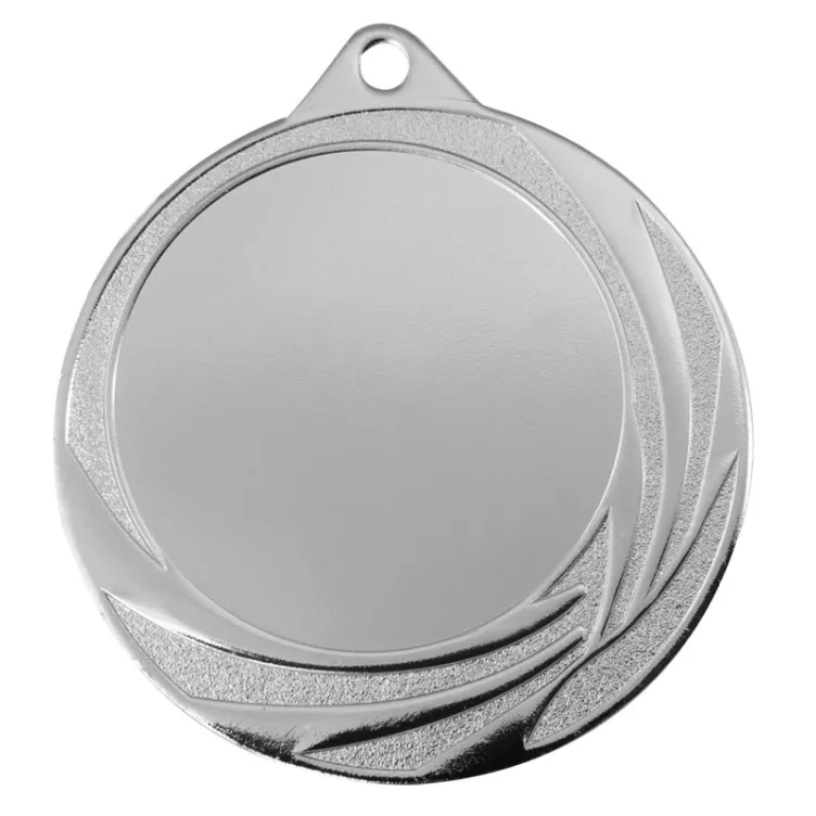 Medalla Deportiva Dorada de Metal – Diseño Personalizado