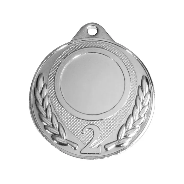 Medalla Deportiva Dorada con Número 1 , 2, y 3