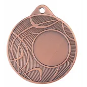 Medalla de Metal Dorada con Diseo Moderno Thumb