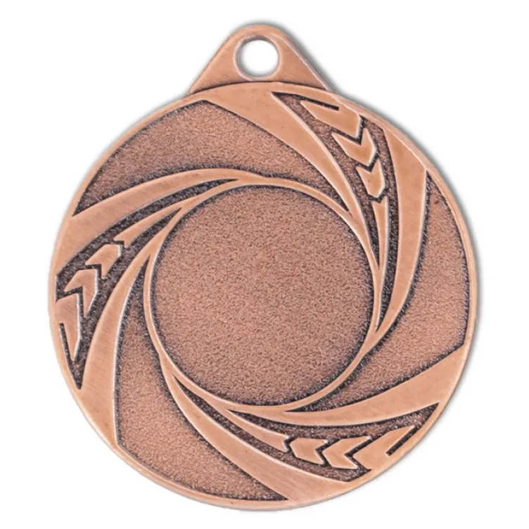 Medalla de metal forma de espiga