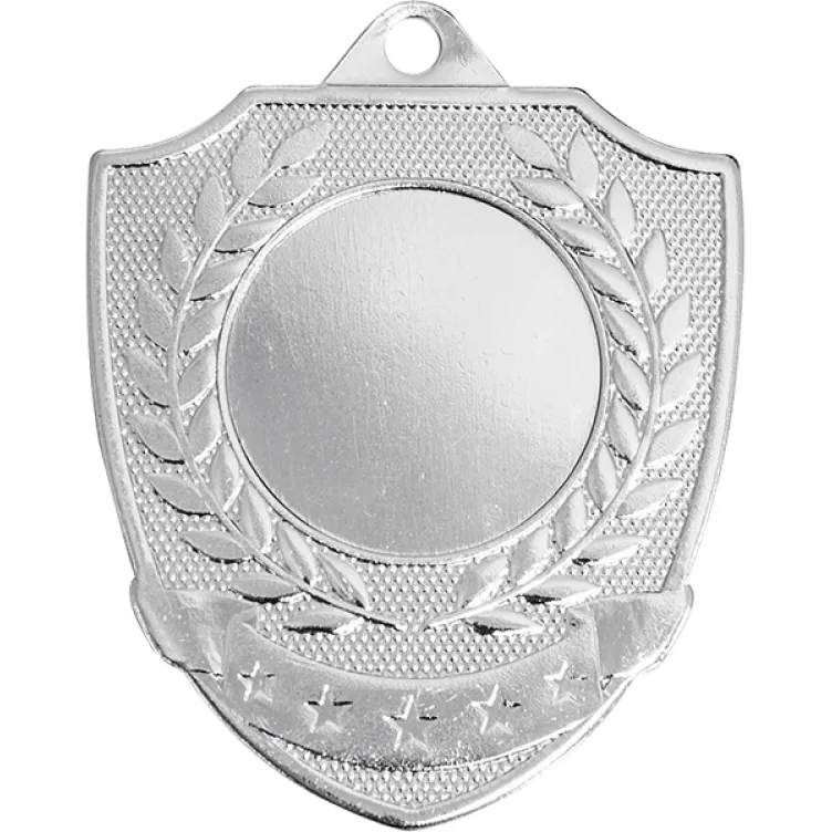 Medalla de Oro con Diseño de Escudo y Laurel – Ideal para Reconocimientos y Premiaciones