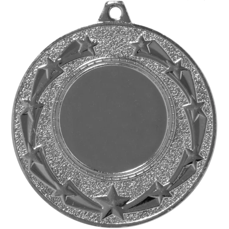 Medalla Dorada de Premiación con Diseño Estelar