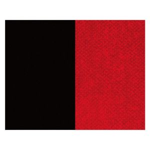 Cinta para medalla negro rojo