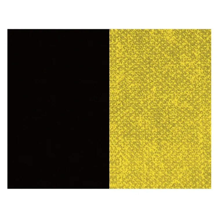 Cinta para medalla negro amarillo