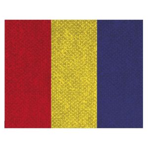 Cinta para medalla rojo amarillo azul