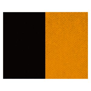 Cinta para medalla negro naranja