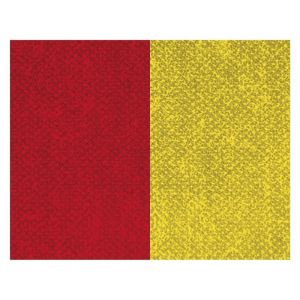 Cinta para medalla rojo amarillo