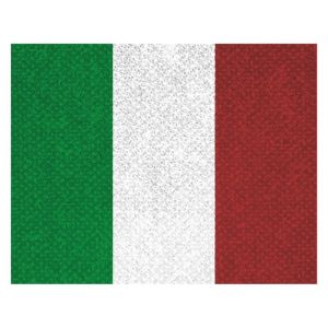 Cinta para medalla verde blanco y rojo