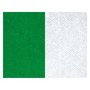 Cinta para medalla verde y blanco