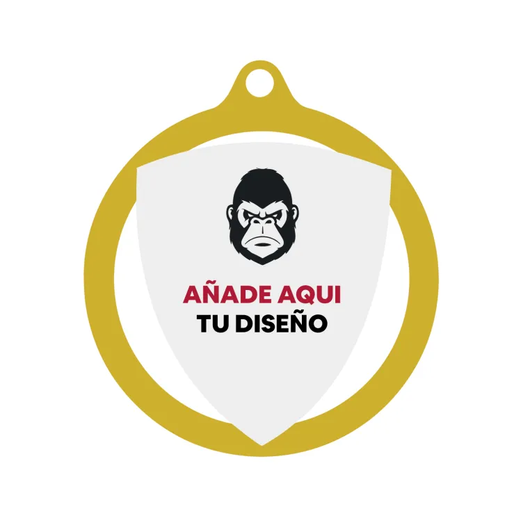 Medalla metacrilato color personalizado