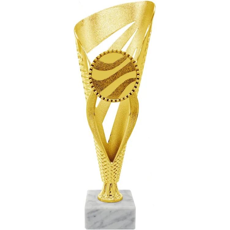 Copa trofeo dorada grande