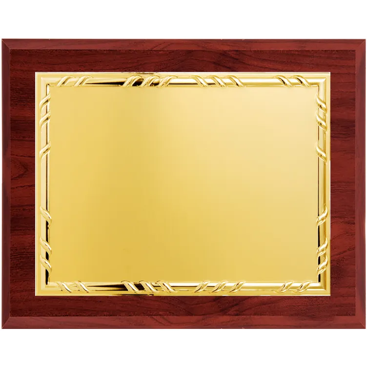 Placa de Homanaje de Madera