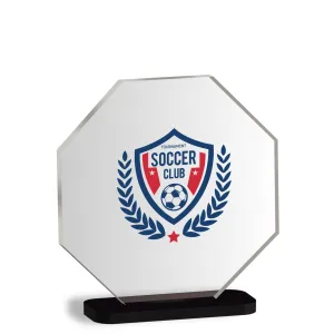 Trofeo Octogonal de Metacrilato