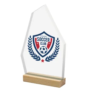 Trofeo de Metacrilato y Madera