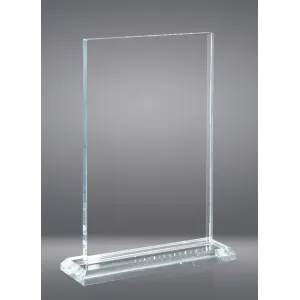 Trofeo de Cristal rectangular