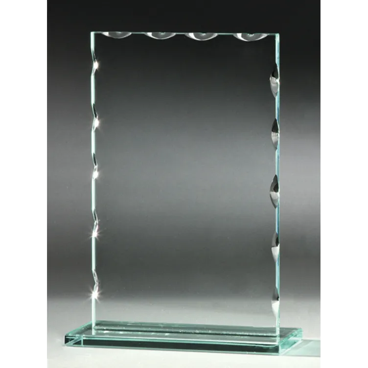 Trofeo de Cristal Rectangular