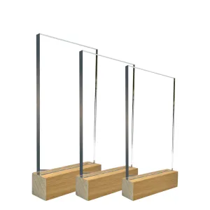 Trofeos de Acrílico y Madera