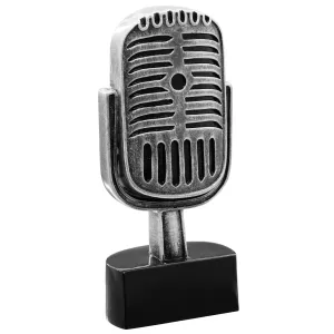 Trofeo de Música figura de micrófono