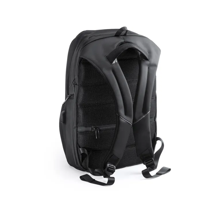 Mochila Zircan Conexión USB. Bolsillo Acolchado para Portátil. Parte Trasera y Cintas Acolchadas
