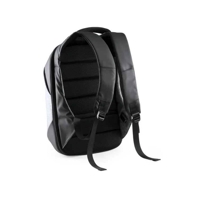 Mochila Koneit Conexión USB. Bolsillo Acolchado para Portátil y Tablet. Parte Trasera y Cintas Acolchadas. Cierre Seguridad Incluido