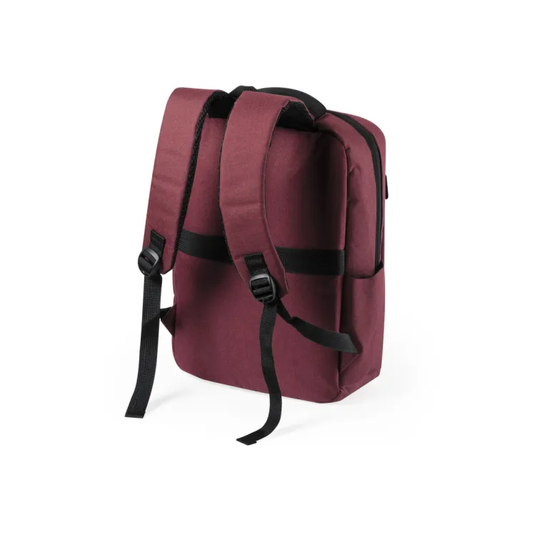 Mochila Prikan Conexión USB. Acolchada. Bolsillo Acolchado para Portátil