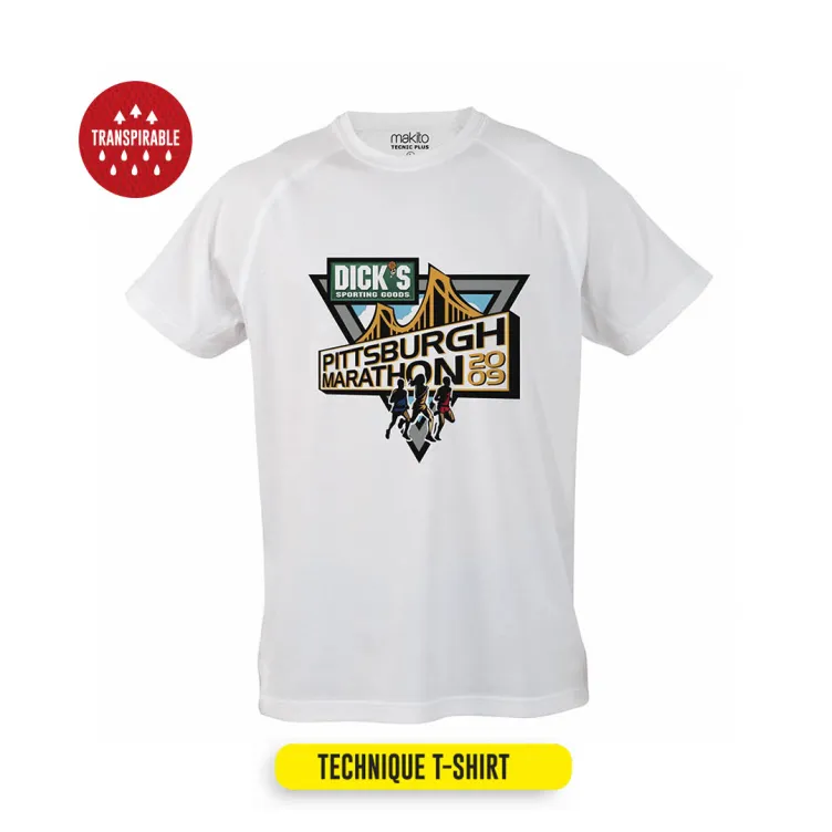 Camiseta Adulto Tecnic Plus Transpirable. Tallas: S, M, L, XL, XXL