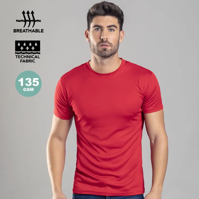 Camiseta Adulto Tecnic Layom Transpirable. Tallas: XS, S, M, L, XL, XXL
