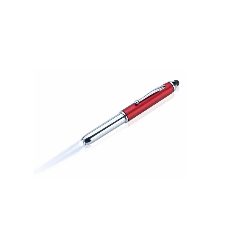 Bolígrafo Puntero Latro 1 Led. Pilas Botón Incluidas