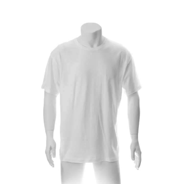 Camiseta Adulto Blanca Hecom Tallas: S, M, L, XL, XXL
