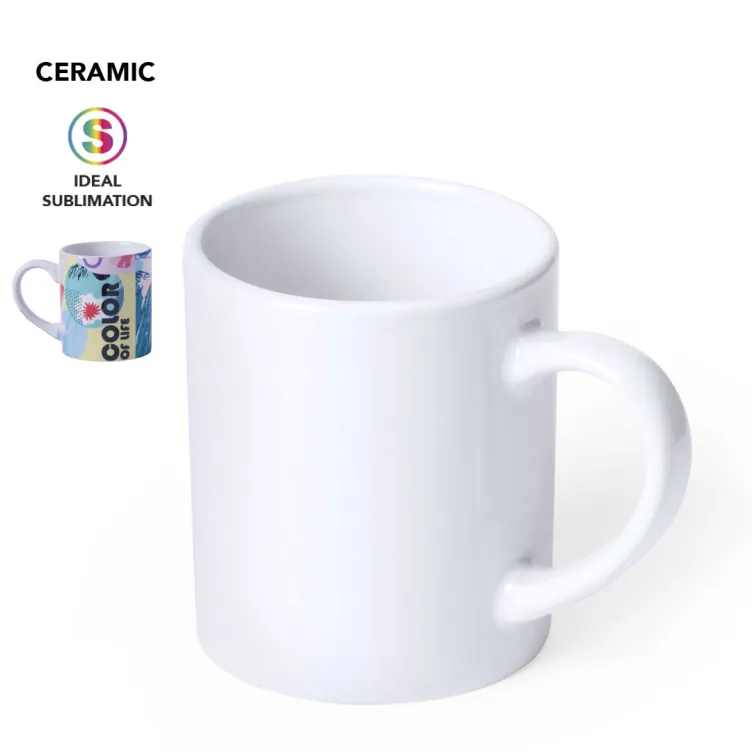 Taza Sublimación Dolten 250 ml. Presentación Individual
