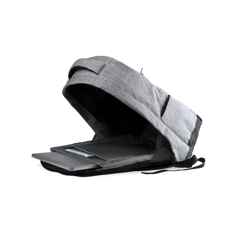 Mochila Antirrobo Vectom Conexión USB. Bolsillo Acolchado para Portátil y Tablet. Parte Trasera y Cintas Acolchadas