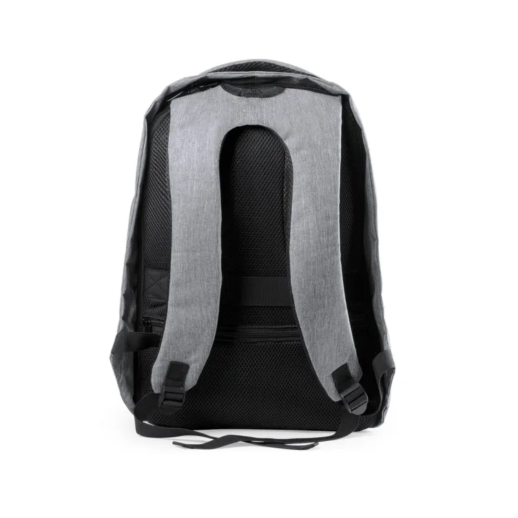 Mochila Antirrobo Vectom Conexión USB. Bolsillo Acolchado para Portátil y Tablet. Parte Trasera y Cintas Acolchadas