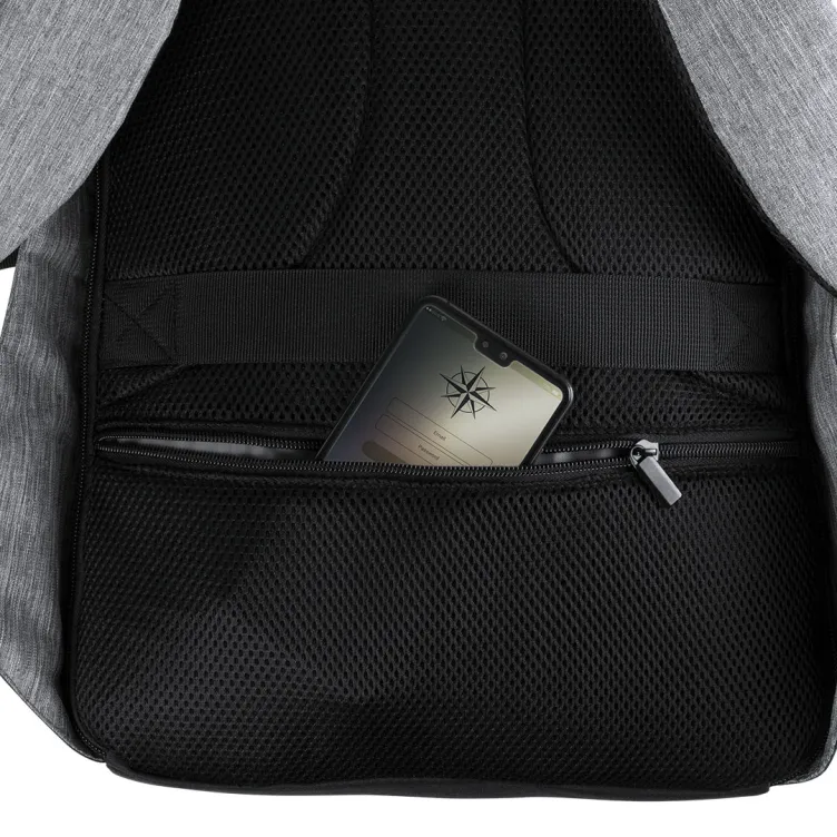 Mochila Antirrobo Vectom Conexión USB. Bolsillo Acolchado para Portátil y Tablet. Parte Trasera y Cintas Acolchadas