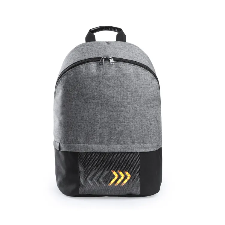 Mochila Indicador Halton Bolsillo Acolchado para Portátil. Parte Trasera y Cintas Acolchadas. Conexión Micro USB. Cable Incluido
