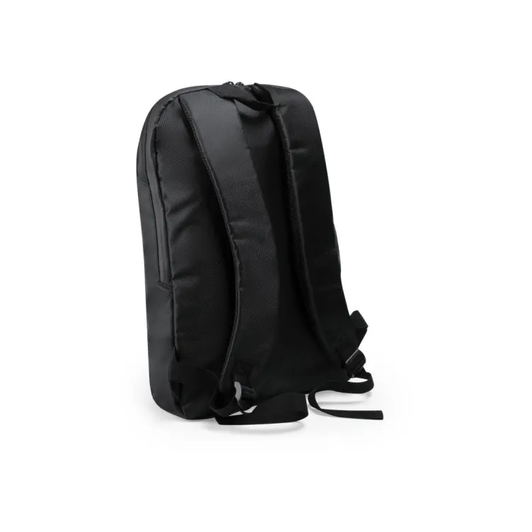 Mochila Indicador Dontax Luces Led. Bolsillo Acolchado para Portátil. Parte Trasera y Cintas Acolchadas. Conexión USB. Cable Incluido