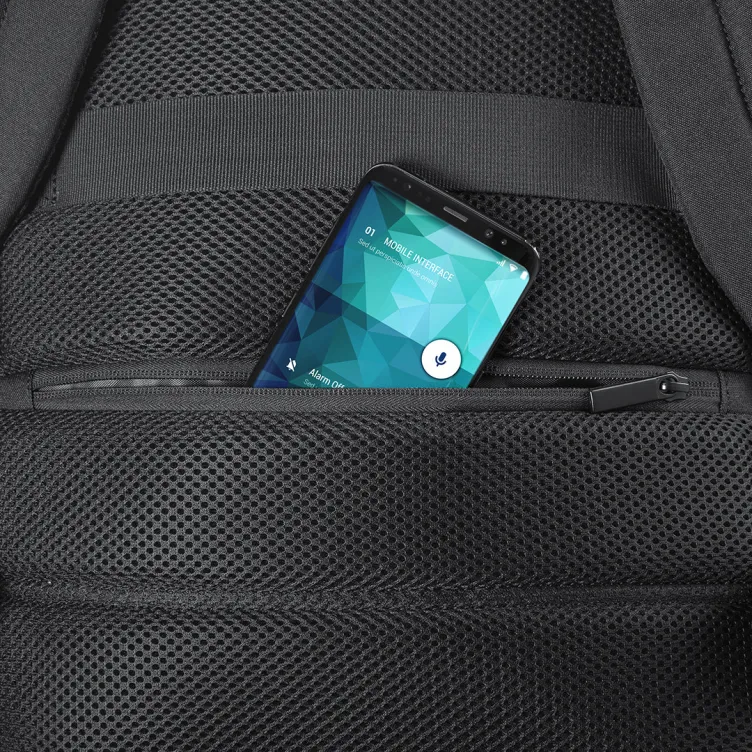 Mochila Esterilizador UV Kraps Acolchada. Bolsillo Acolchado para Portátil y Tablet. Luz Ultravioleta. Conexión USB. Cable Incluido