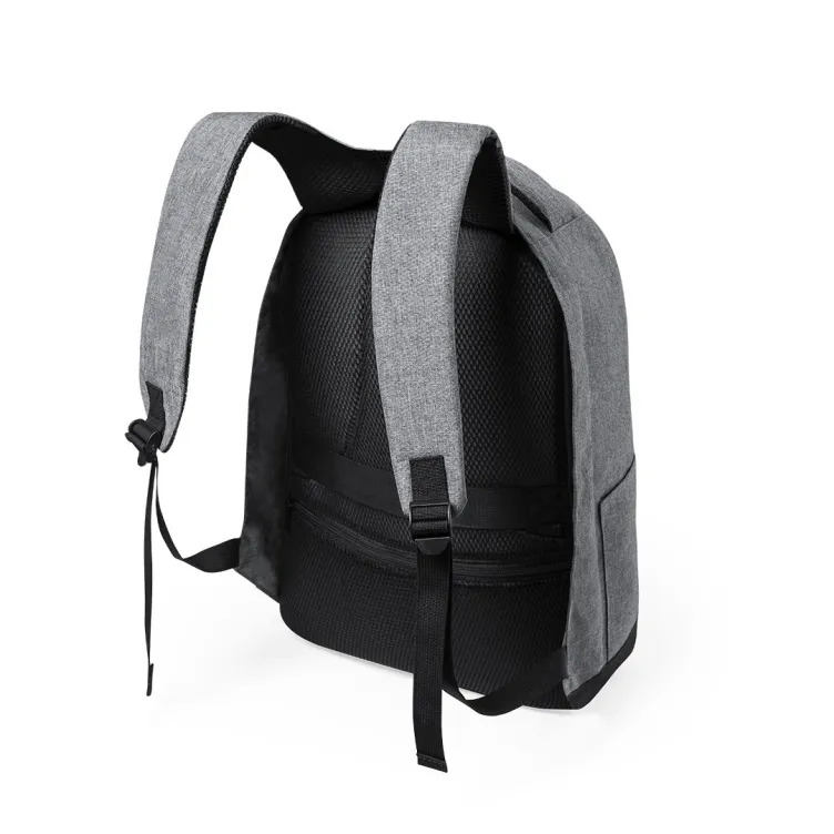 Mochila Antirrobo Bulman Bolsillo Acolchado para Portátil y Tablet. Parte Trasera y Cintas Acolchadas