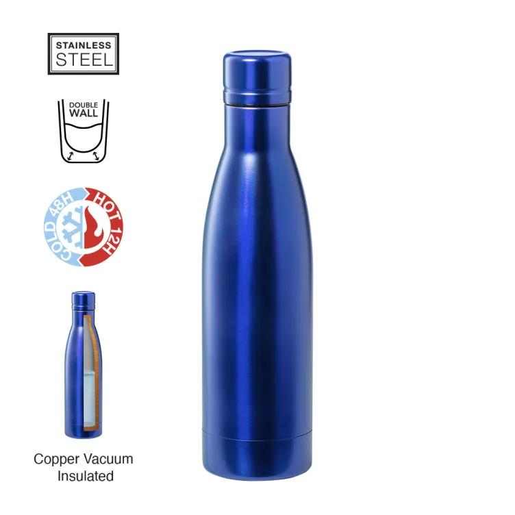 Bidón Térmico Kungel 500 ml. Aislamiento de Cobre al Vacío. Presentación Individual