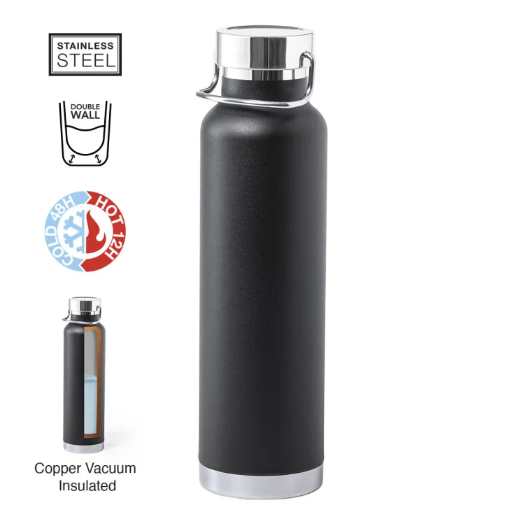 Bidón Térmico Staver 650 ml. Aislamiento de Cobre al Vacío. Presentación Individual