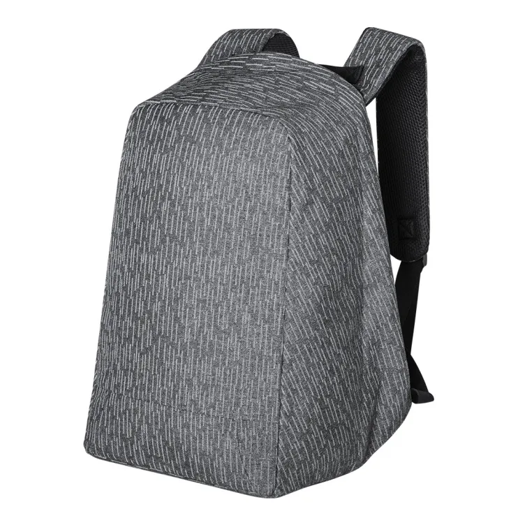 Mochila Antirrobo Quasar Reflectante. Bolsillo Acolchado para Portátil y Tablet. Parte Trasera y Cintas Acolchadas