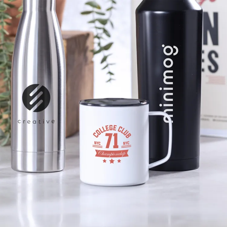 Taza Térmica Hanna 420 ml. Aislamiento de Cobre al Vacío