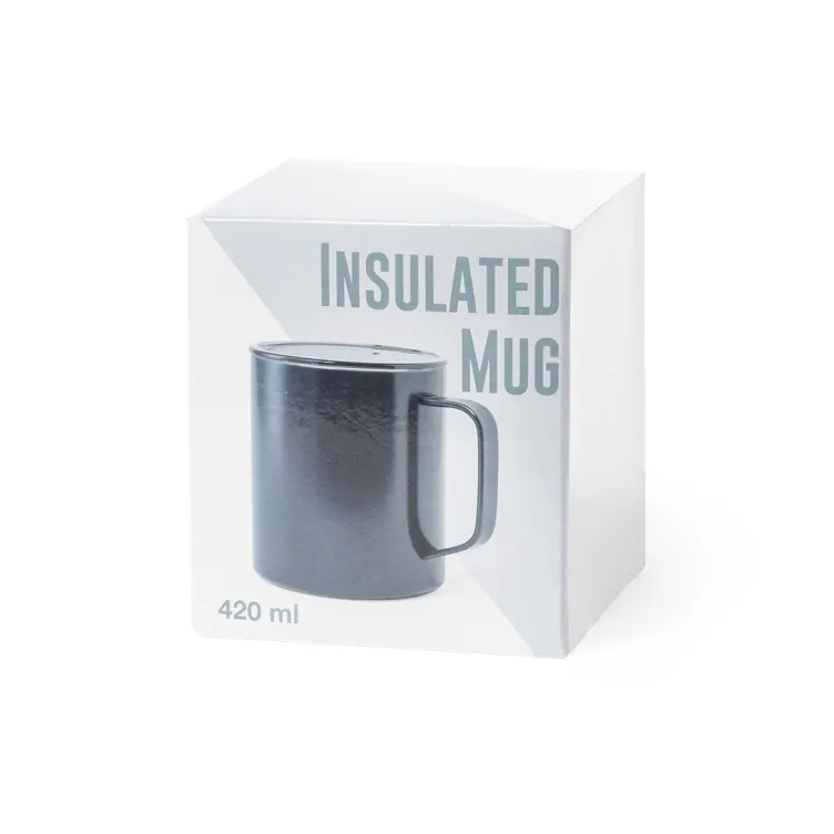 Taza Térmica Hanna 420 ml. Aislamiento de Cobre al Vacío